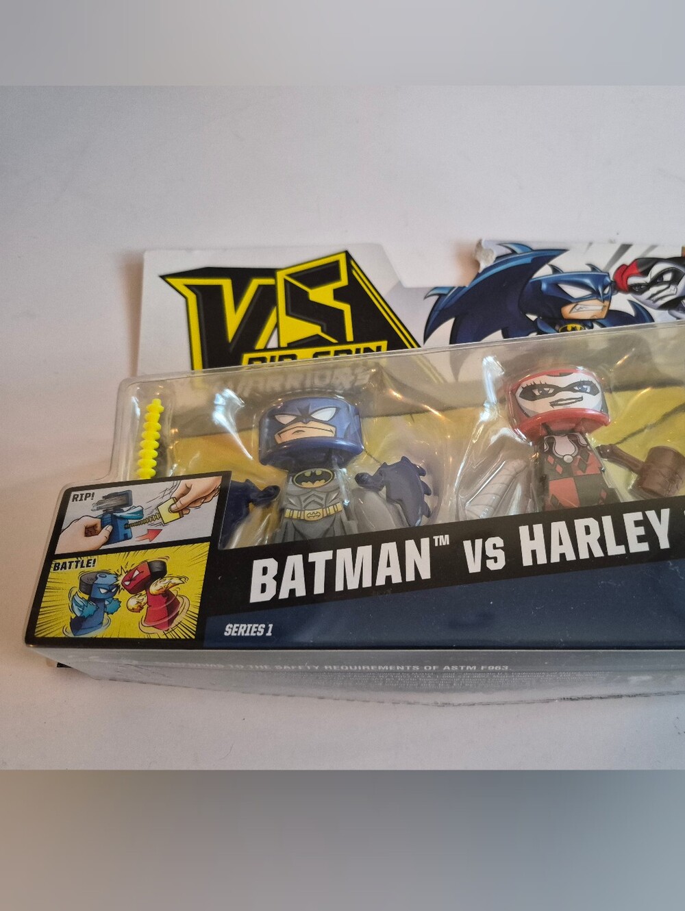 DC Comics Batman vs Harley Quinn Kids Costume Set - Blue, Red, Yellow